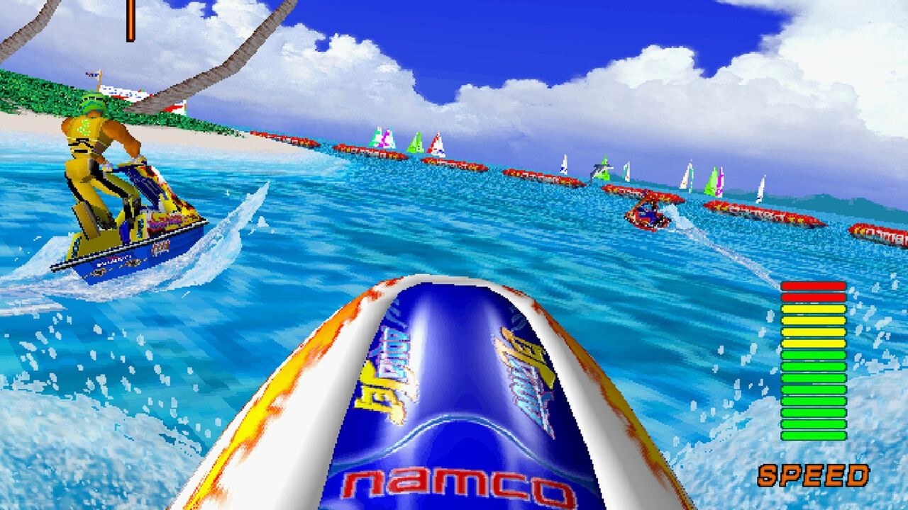 Aqua Jet gjør et sprut i Arcade Archives 2 -