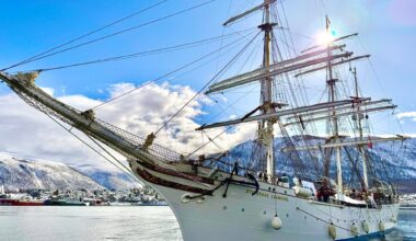 Statsraad Lehmkuhl, UiT | Statsraad Lehmkuhl endrer kurs på viktig ekspedisjon
