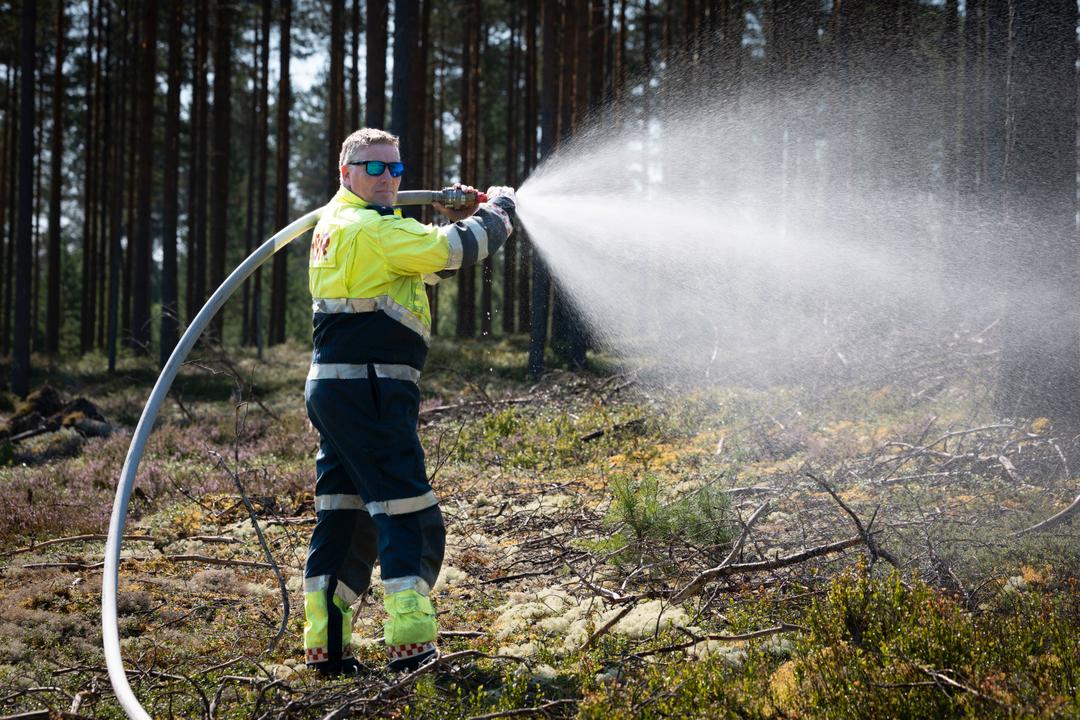 Brannmannskapene i Midt-Hedmark: – Skogbrannene er uforutsigbare