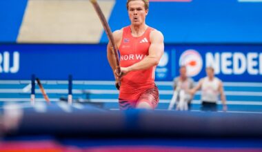Sondre Guttormsen nest sist i Diamond League-stevnet i Lausanne