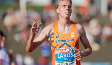 Niels Laros stormet inn til seier på 1500 meter
