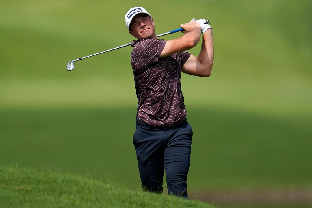 Viktor Hovland frustrerte og briljerte – godkjent åpning i sesongfinalen