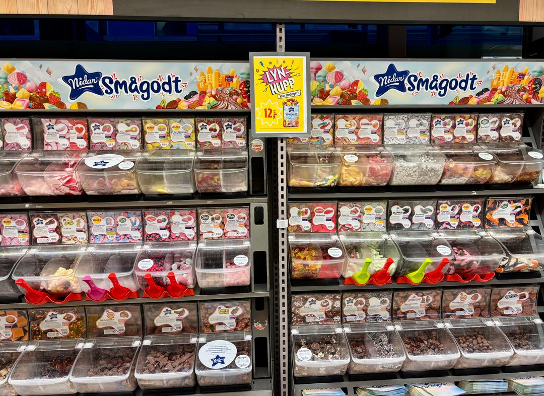 Prisen på lynkupp på smågodt hos Coop har økt 20 prosent