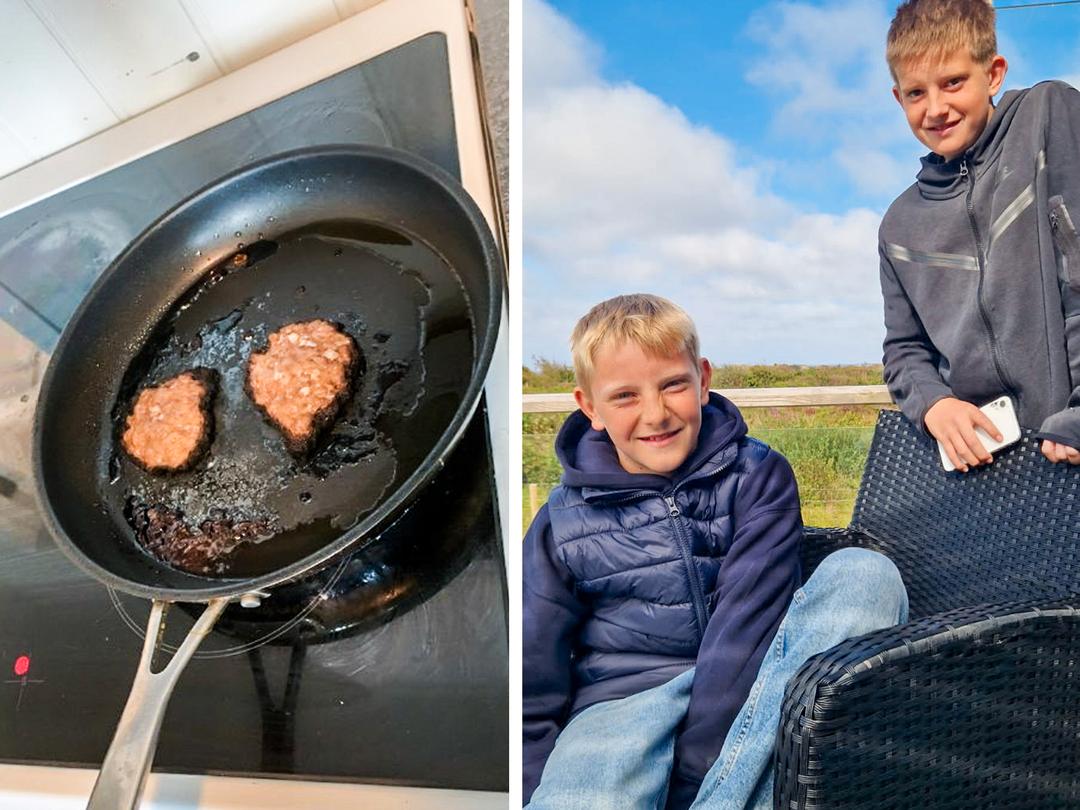 Elias (12) og Nathaniel (12) avverget brann i bolig på Karmøy