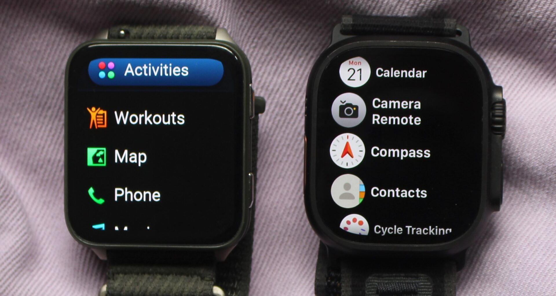 Garmin Venu X1 vs Apple Watch Ultra 2