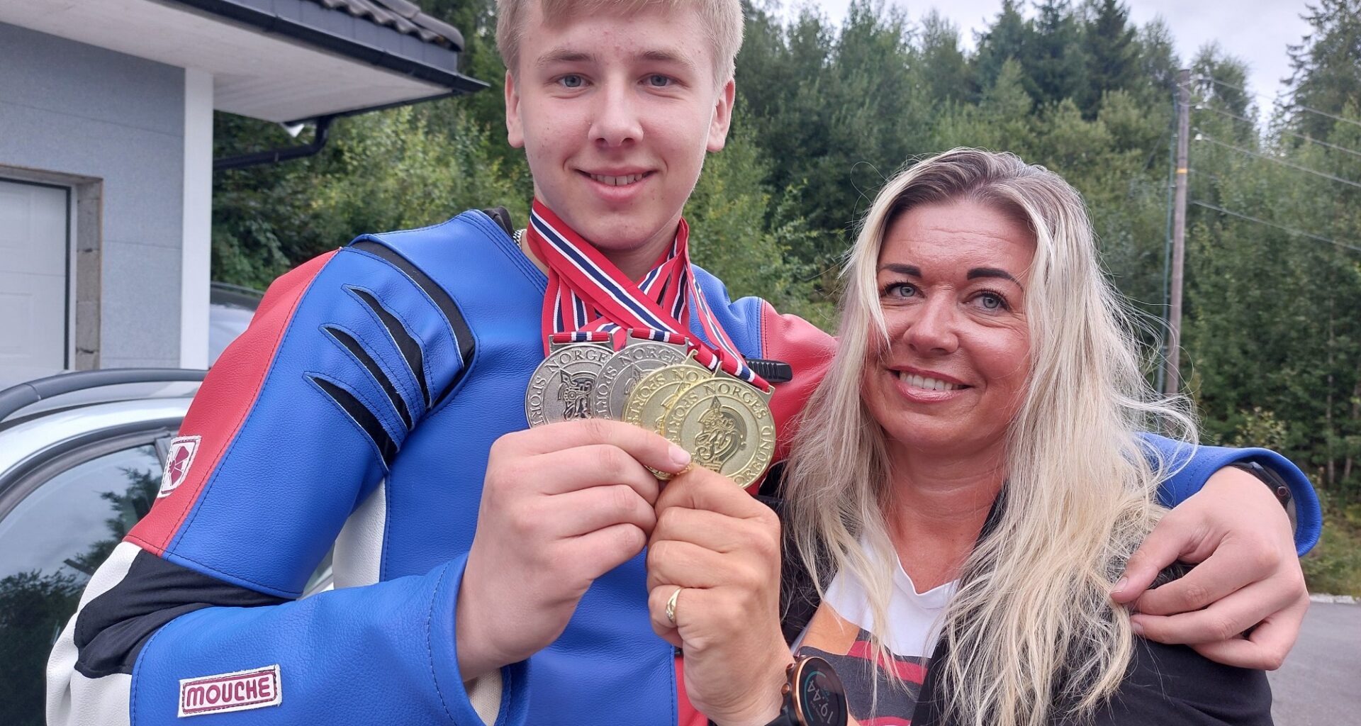 Bjørkelangen, Skyting | – Mamma har også litt av æren