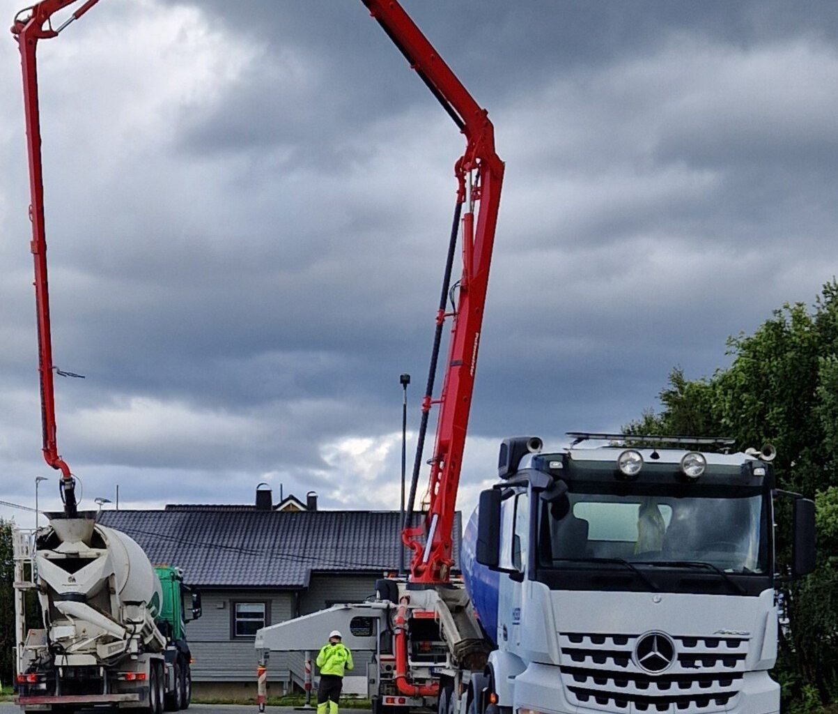 Statens vegvesen, Trafikk | Tatt på fersken: Måtte pumpe ut betong og asfalt