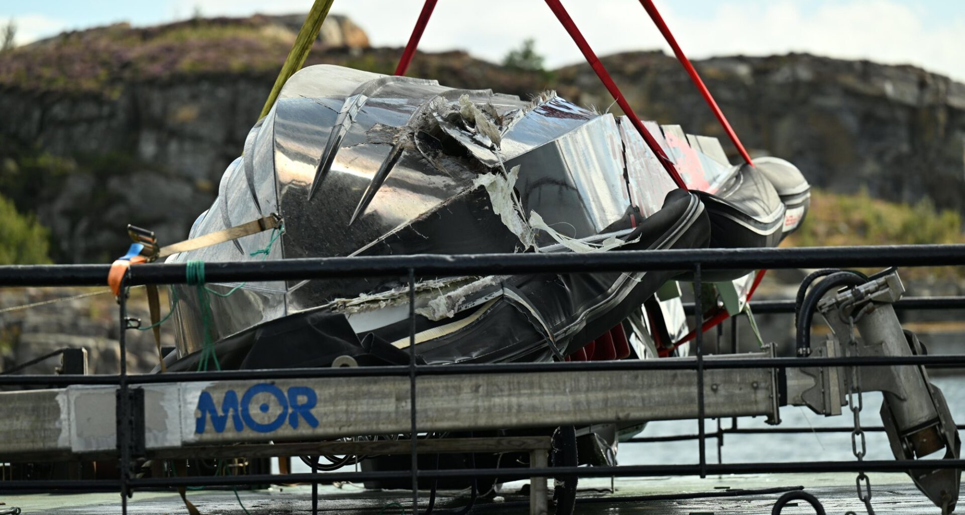 Øygarden, Tofterøy | Rib-ulykke sør for Tofterøy i Øygarden kommune