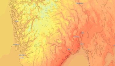 Vær, Meteorologisk institutt | Siste rest av sommervarmen: – Mandag er nok den siste dagen