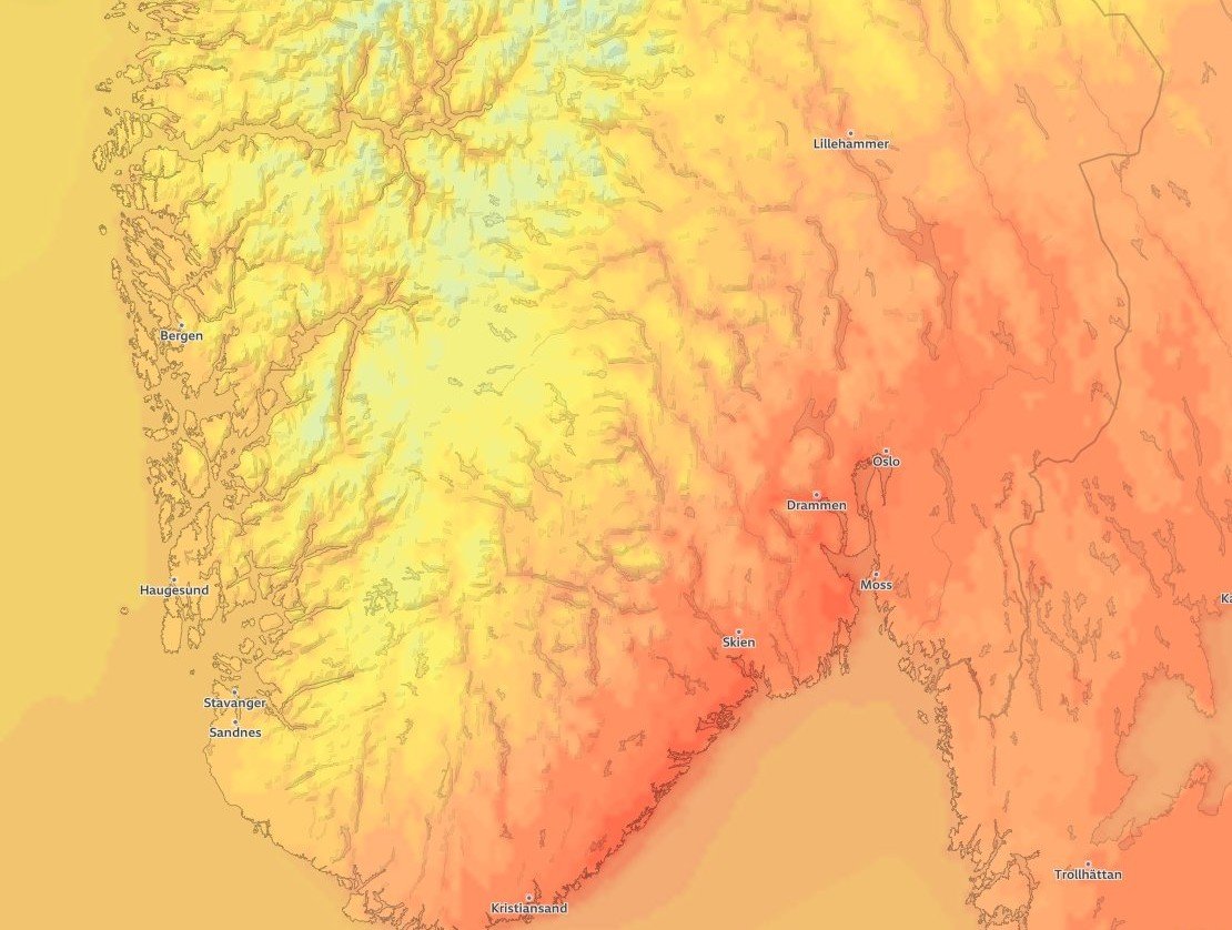 Vær, Meteorologisk institutt | Siste rest av sommervarmen: – Mandag er nok den siste dagen