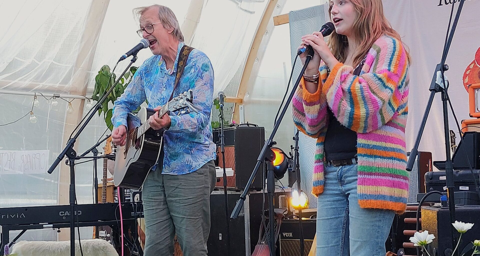 Ringerike, Sokna | Lilly (14) gikk på scenen med legenden: – Du var flink, du også