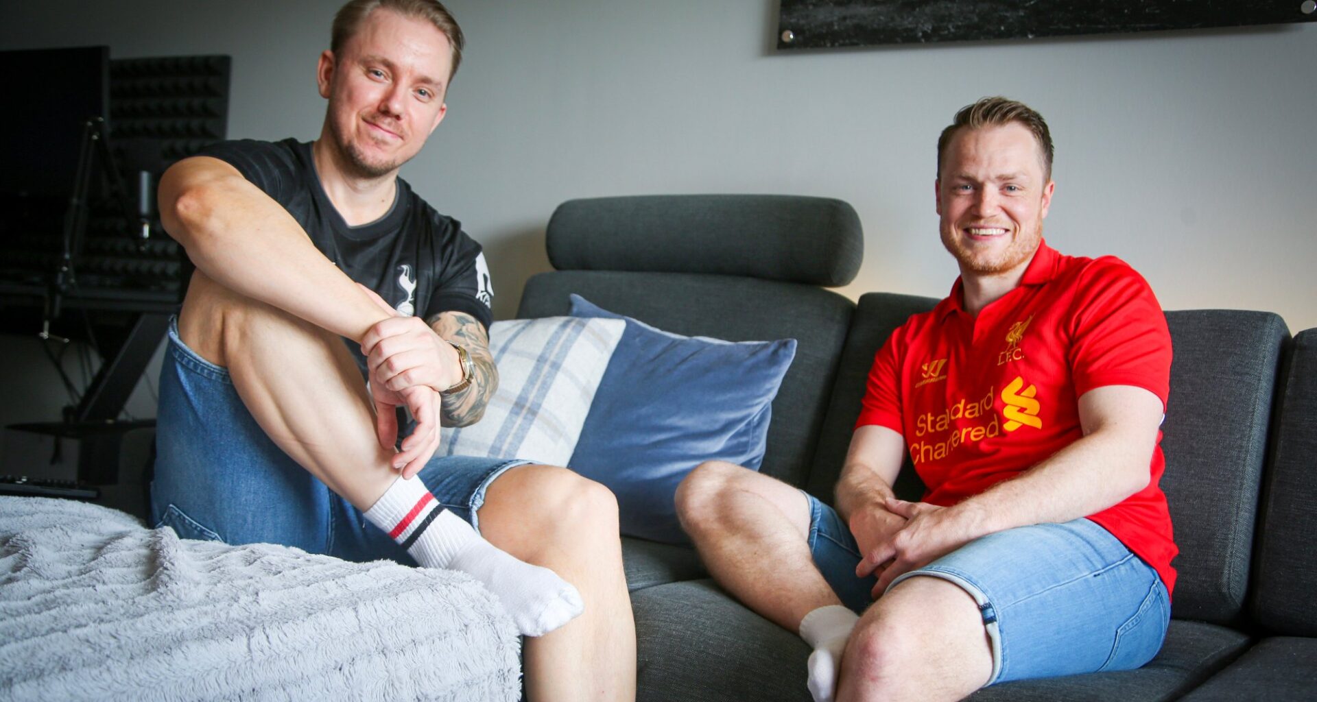 Kultur & underholdning, Sport | Petter og Stian lager podcast fra leiligheten på Kurland: – Vi startet bare for gøy
