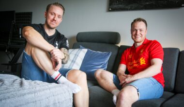 Kultur & underholdning, Sport | Petter og Stian lager podcast fra leiligheten på Kurland: – Vi startet bare for gøy