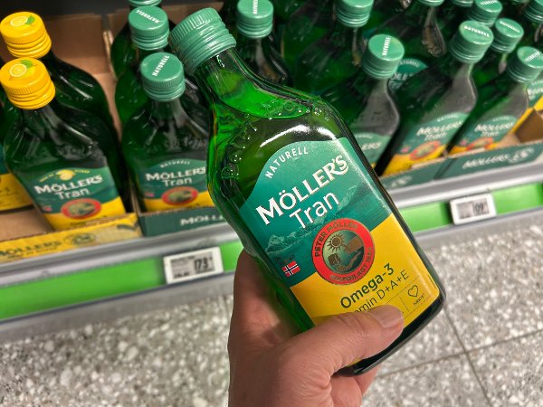Møllers tran i butikk