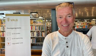 Valg 2025, Tønsberg | Valglokalene er åpne: – Jeg har jo bestemt meg for lengst, så jeg kunne like gjerne gjøre det nå