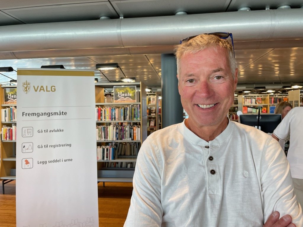 Valg 2025, Tønsberg | Valglokalene er åpne: – Jeg har jo bestemt meg for lengst, så jeg kunne like gjerne gjøre det nå