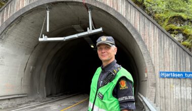 Mosjøen, Trafikk | Måtte stenge tunnelen etter det mange mente var et varslet problem: – Et høyt kjøretøy har kjørt inn i bommen