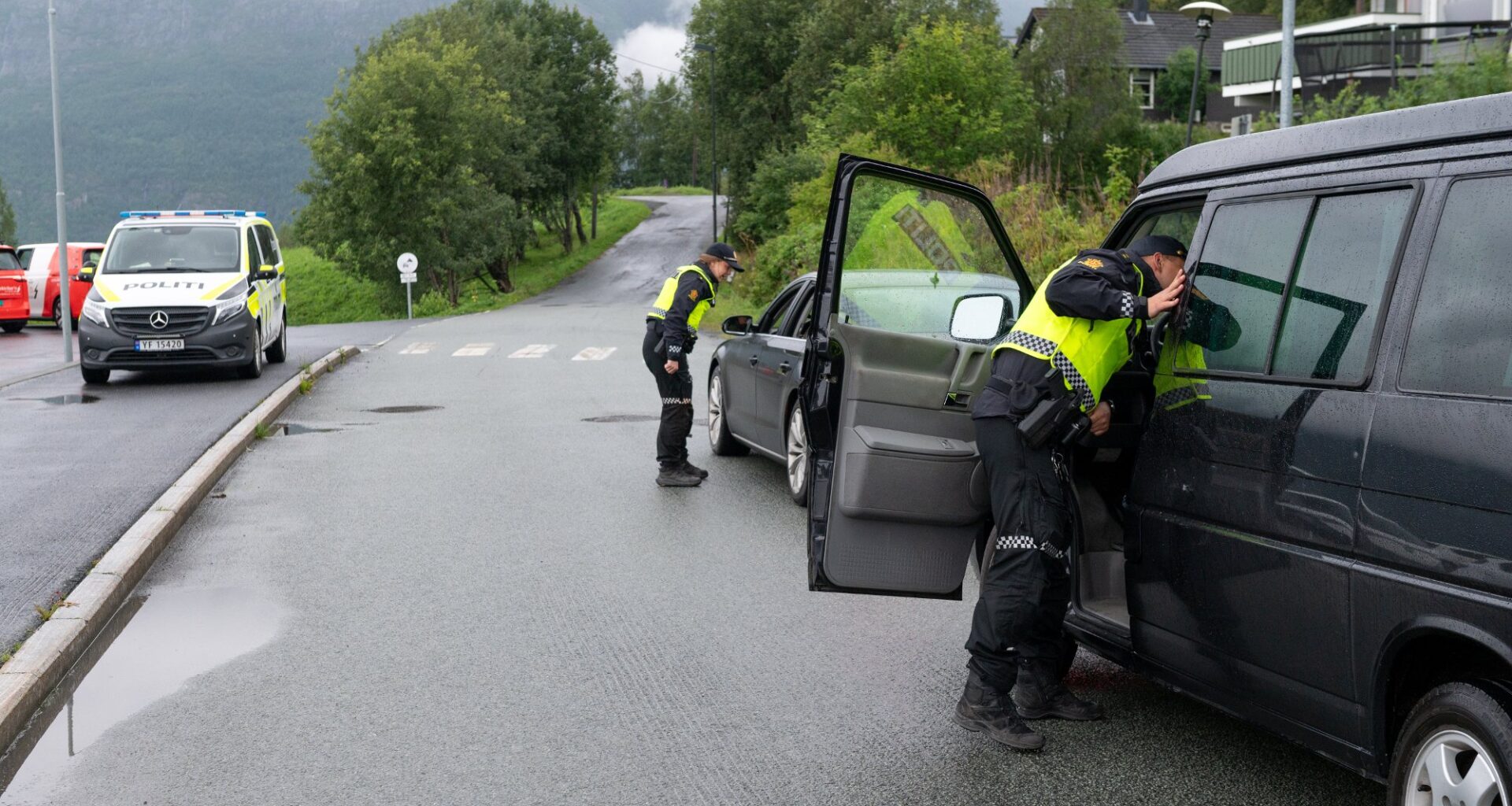 Trafikk, Mosjøen | Politiet var også klare til første skoledag: – Det er mange spente barn