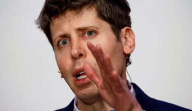 Mange er bekymret for folks KI-bruk, og det inkluderer også aktørene bak teknologien – her Open AI-sjef Sam Altman.