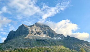 Skarfjellet, Innerdalen | Fjellet har beveget seg fire meter