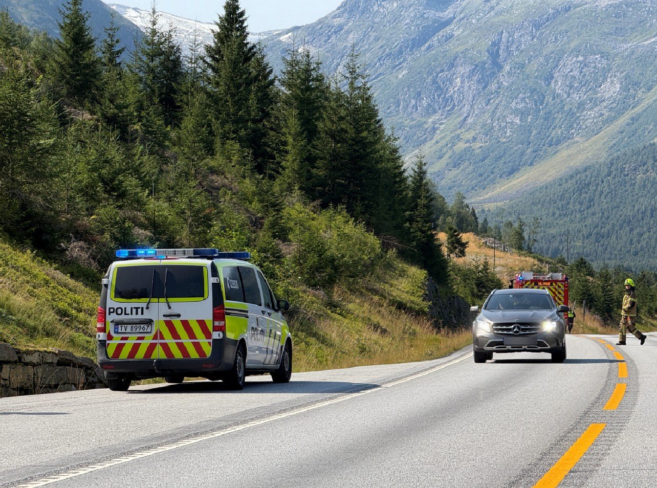 Sogndal, Trafikk | Trafikkulukke i Sogndal: Ein person skal vera skadd