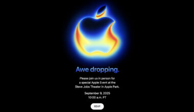 Apple-arrangement 9. september 2025 – invitasjon