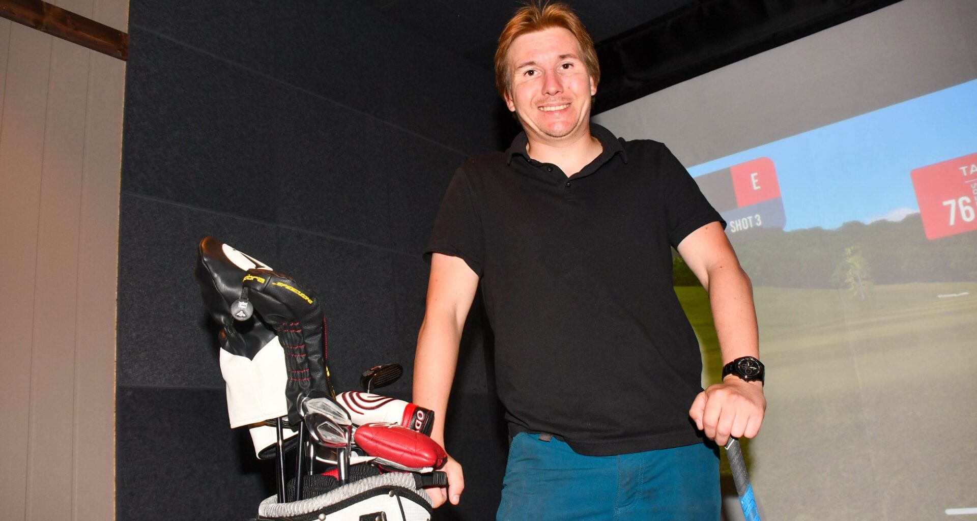 Nyheter, Sport | Glenn-Andre åpner verdens mest avanserte golfsimulator