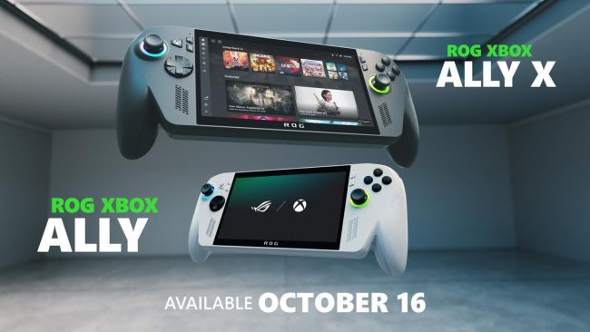 ROG Xbox Ally bekreftet å lanseres i oktober