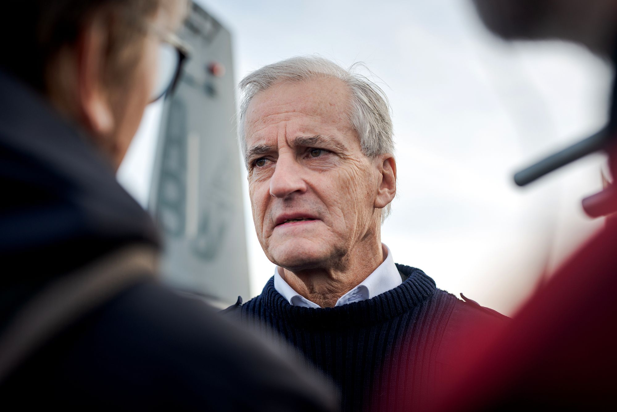Statsminister Jonas Gahr Støre (Ap) avviser at Norge kan bli presset til å kjøpe amerikanske fregatter.