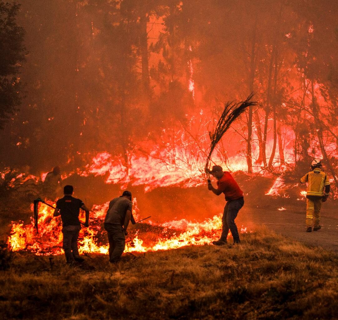 Skogbrannene i Spania krever to liv