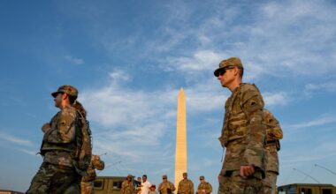 Tre delstater sender soldater fra nasjonalgarden til Washington