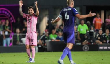 Lionel Messi med to mål da Inter Miami vant 3-1 mot Orlando City og tok seg til Leagues Cup-finalen