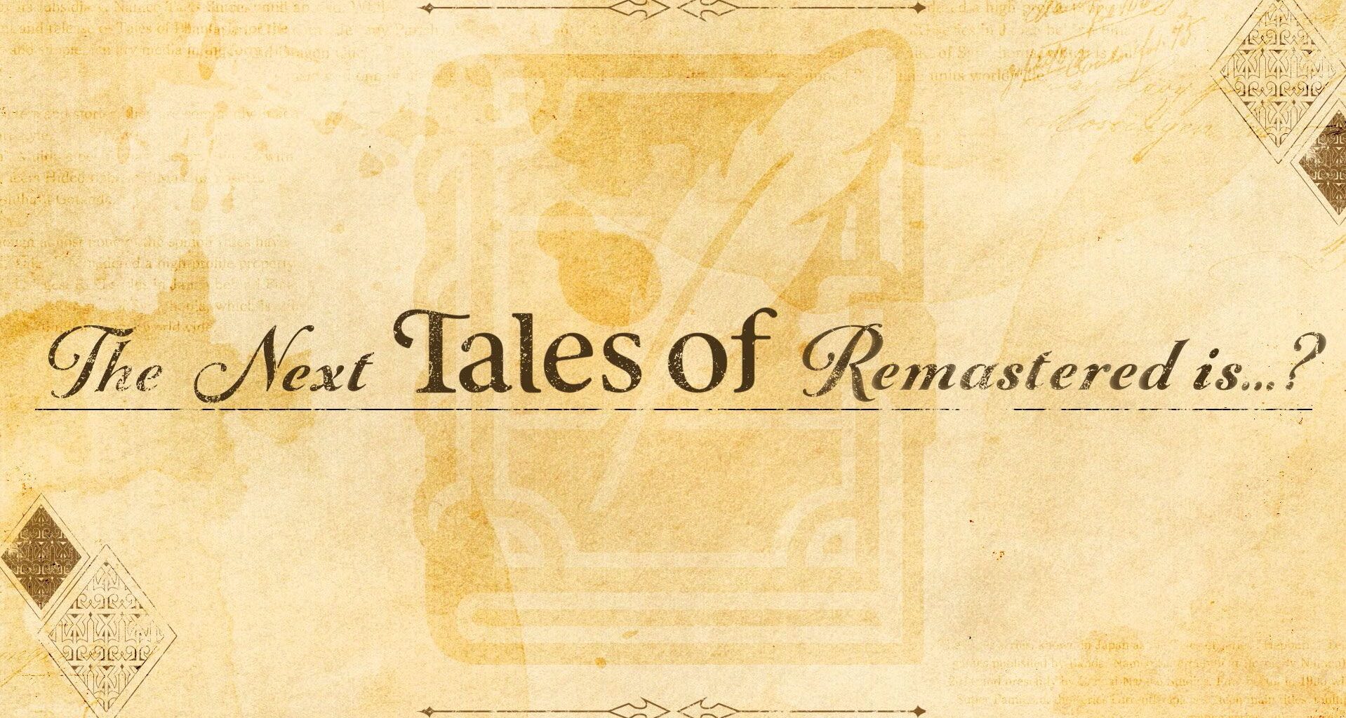 Bandai Namco vil kunngjøre en ny Tales of Remastered i morgen -