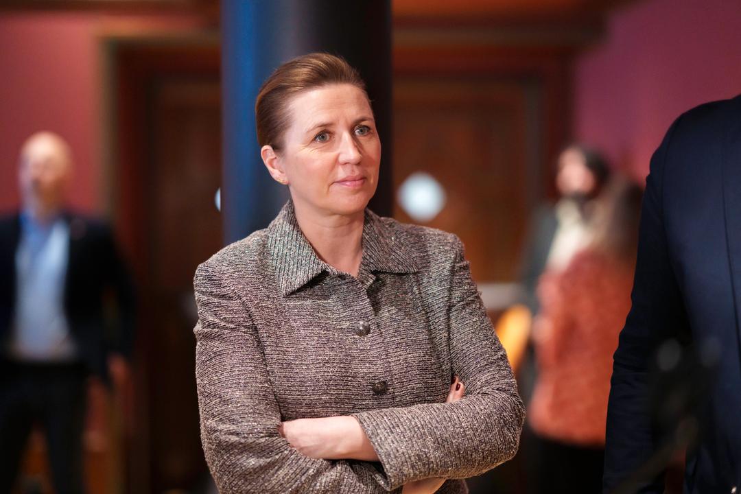 Tiden er ikke inne for dansk anerkjennelse av Palestina, sier Mette Frederiksen