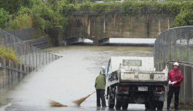 Japan, Regn | Japan ber millioner evakuere etter kraftig regn