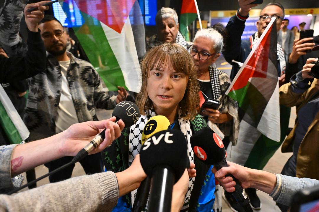 Greta Thunberg varsler ny Gaza-seilas
