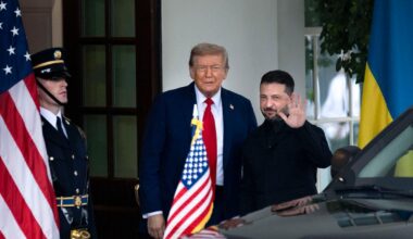 Donald Trump fikk gave av Volodymyr Zelenskyj