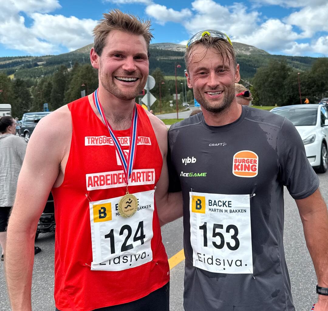 Statsråd Nils Kristen Sandtrøen slo Petter Northug Jr. i Trysilløpet