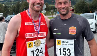 Statsråd Nils Kristen Sandtrøen slo Petter Northug Jr. i Trysilløpet