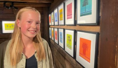Min Kultur, Innsendt | Johanne (14) stiller ut for fjerde gang sammen med sin far