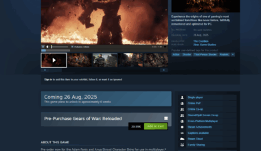 Reloaded kritiseres på Steam på grunn av manglende delt skjerm og tekniske problemer