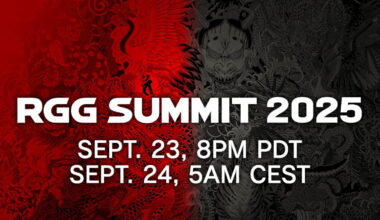 Neste RGG Summit vil finne sted i slutten av september -