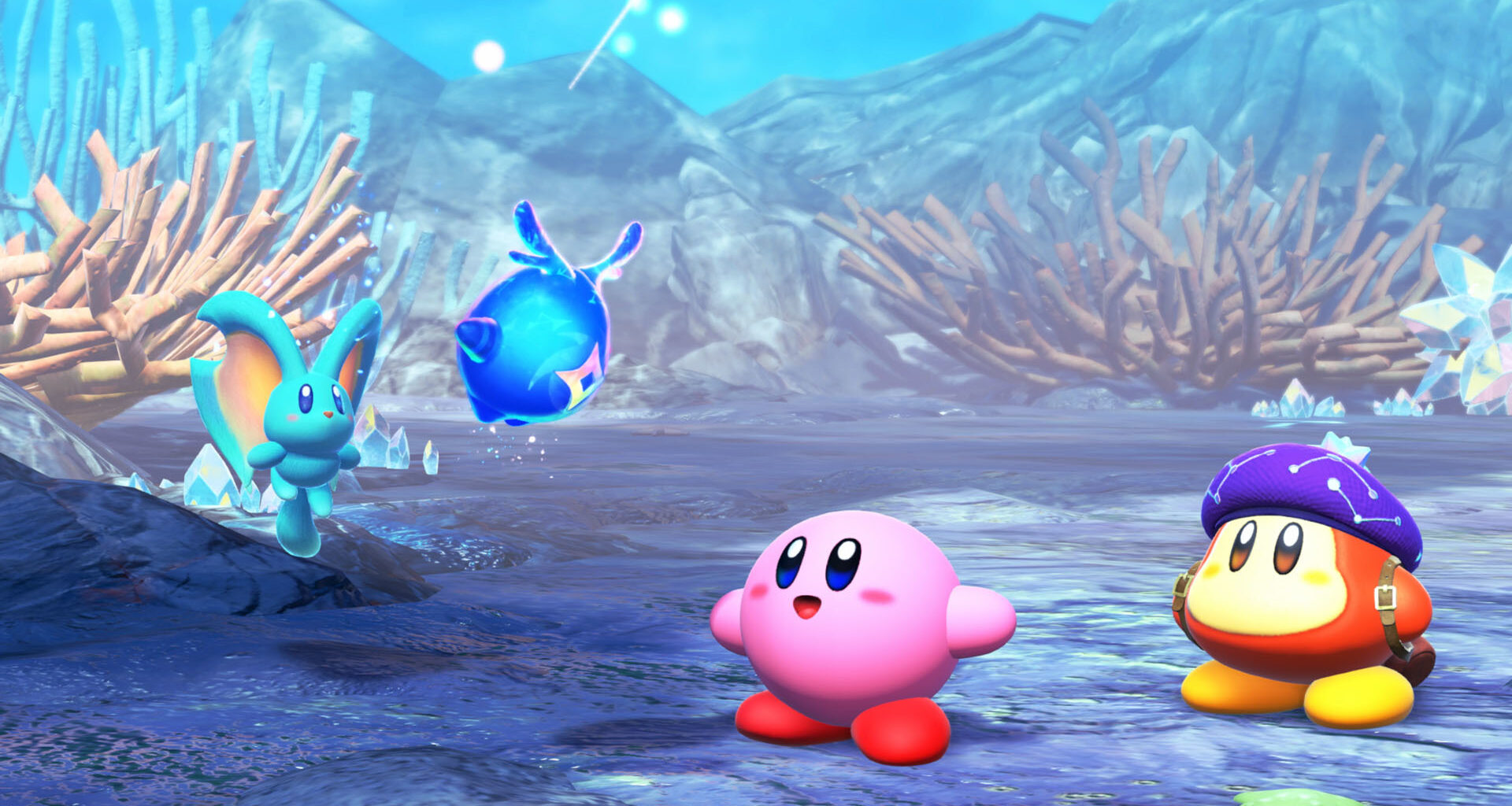 Nintendo skisserer hva du kan forvente av Kirby and the Forgotten Land's Star-Crossed World-utvidelse