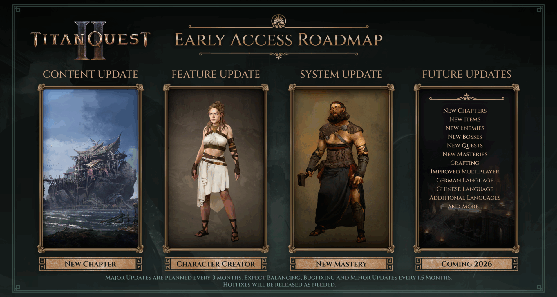 Her er hva du kan forvente fra Titan Quest II i de kommende månedene