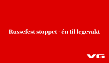 Voldshendelse på russefest i Bodø