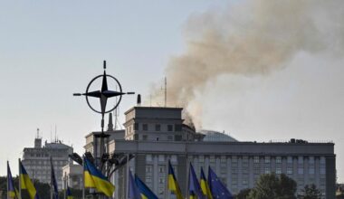 Russland bomber statsministerens kontor i Ukraina