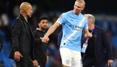 Pep Guardiola etter kampen mot Arsenal