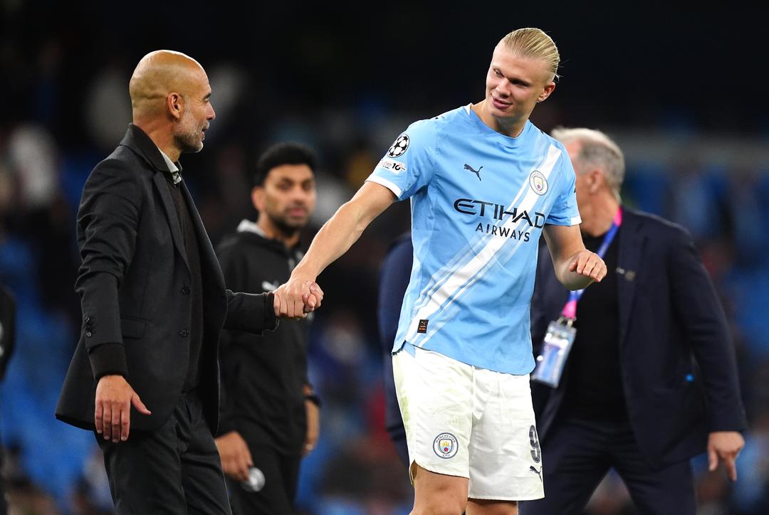Pep Guardiola etter kampen mot Arsenal