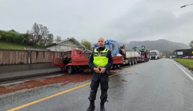 Trafikkulykke, Selfors | Trafikkulykke på Selfors. E6 er åpnet