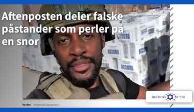 Aftenposten deler falske påstander som perler på en snor